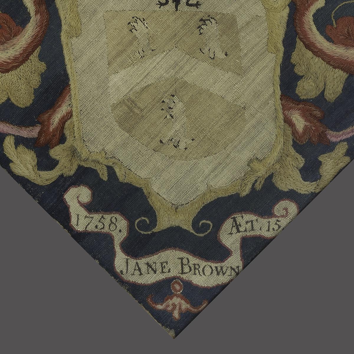 1959.2851 A Hatchment, Detail 4