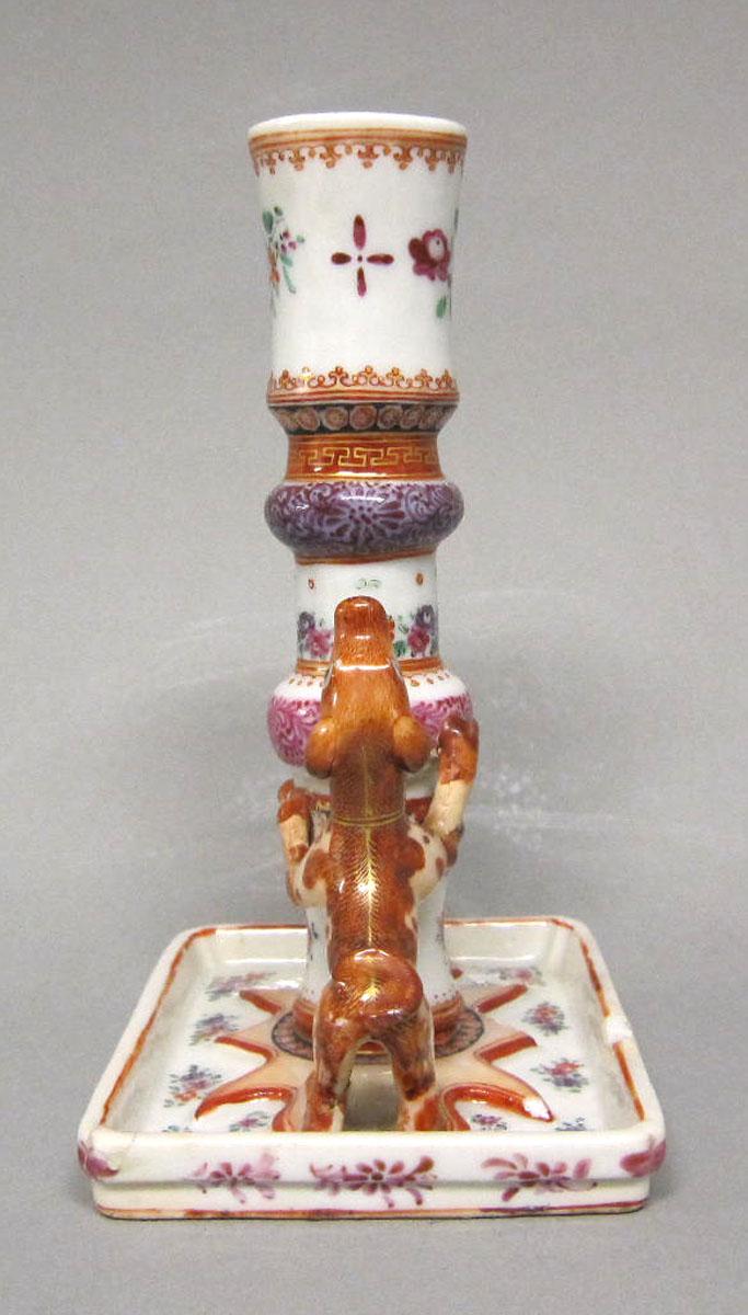 1959.2860 Porcelain candlestick side