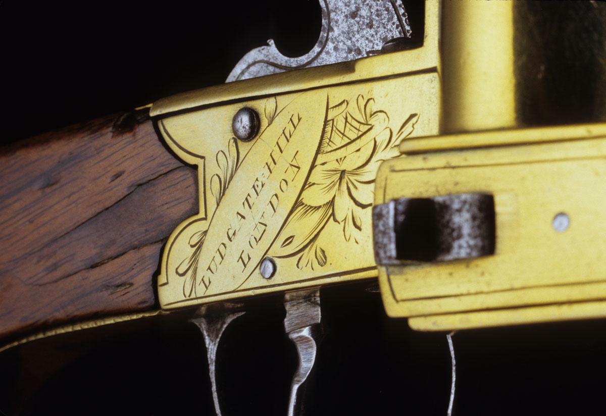 1959.2864 Candlestick, lighter detail