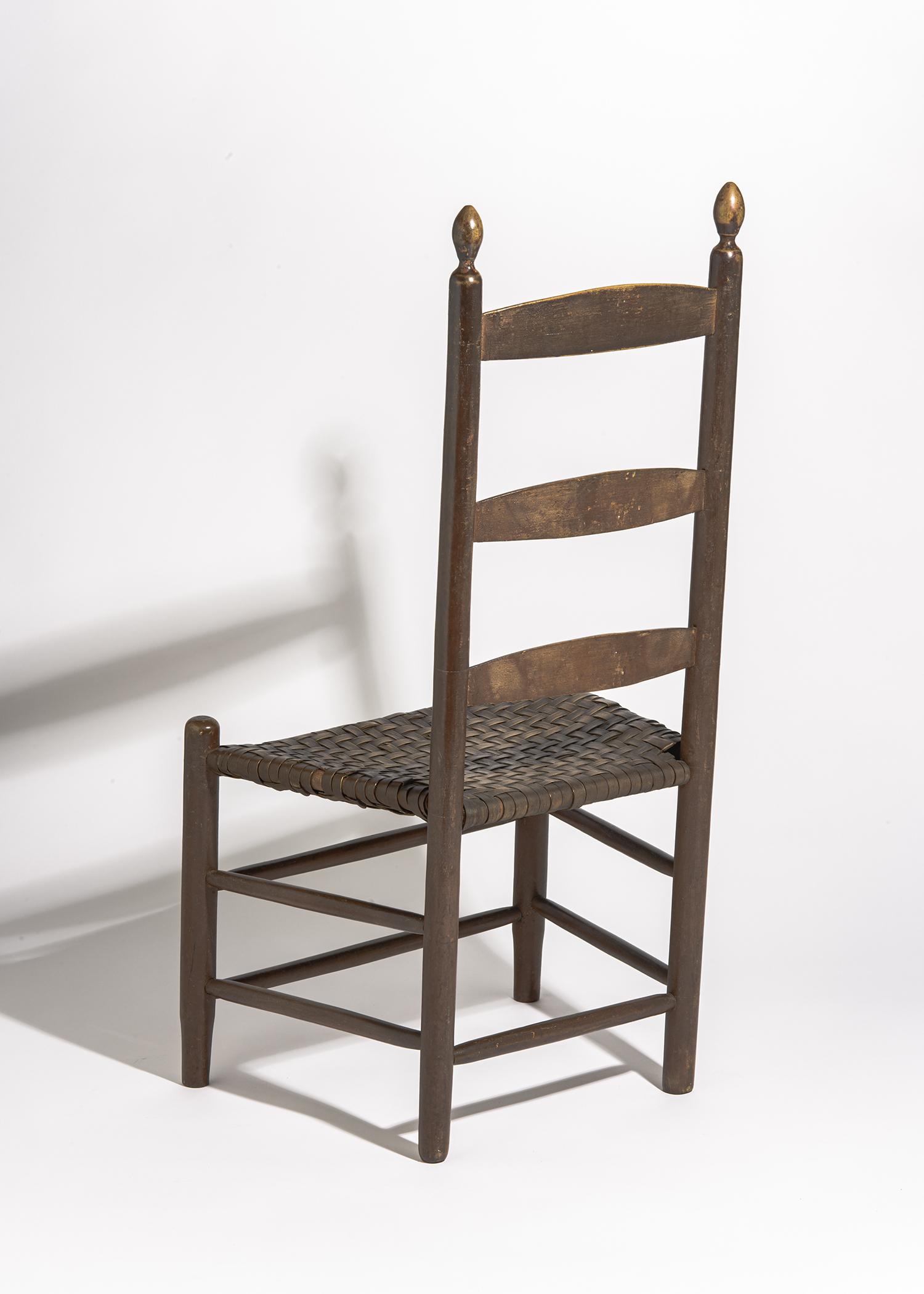 2022.0024.001 Chair, Side chair, overall, back, view 2