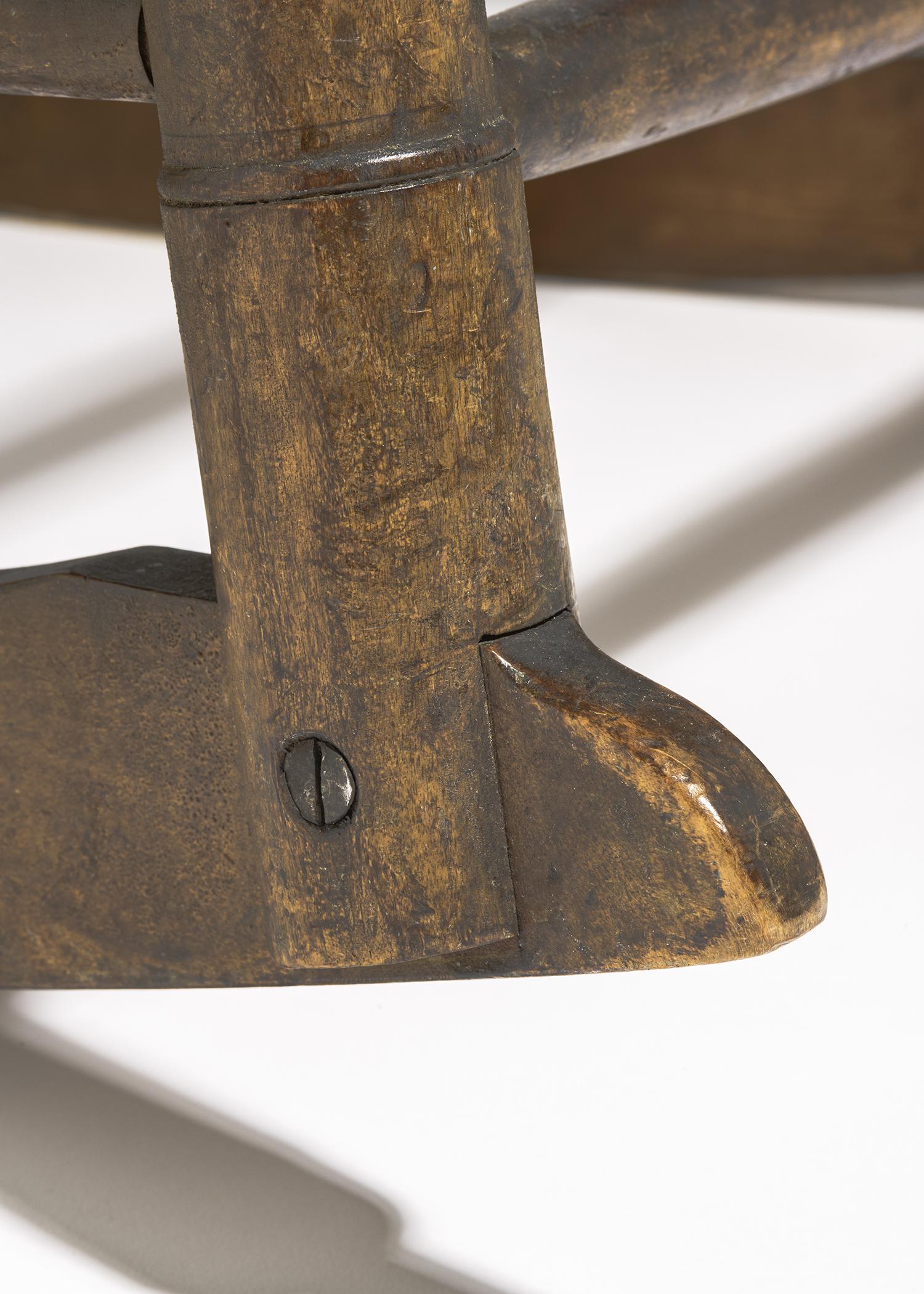 2022.0024.002 Chair, Rocking chair, detail 3