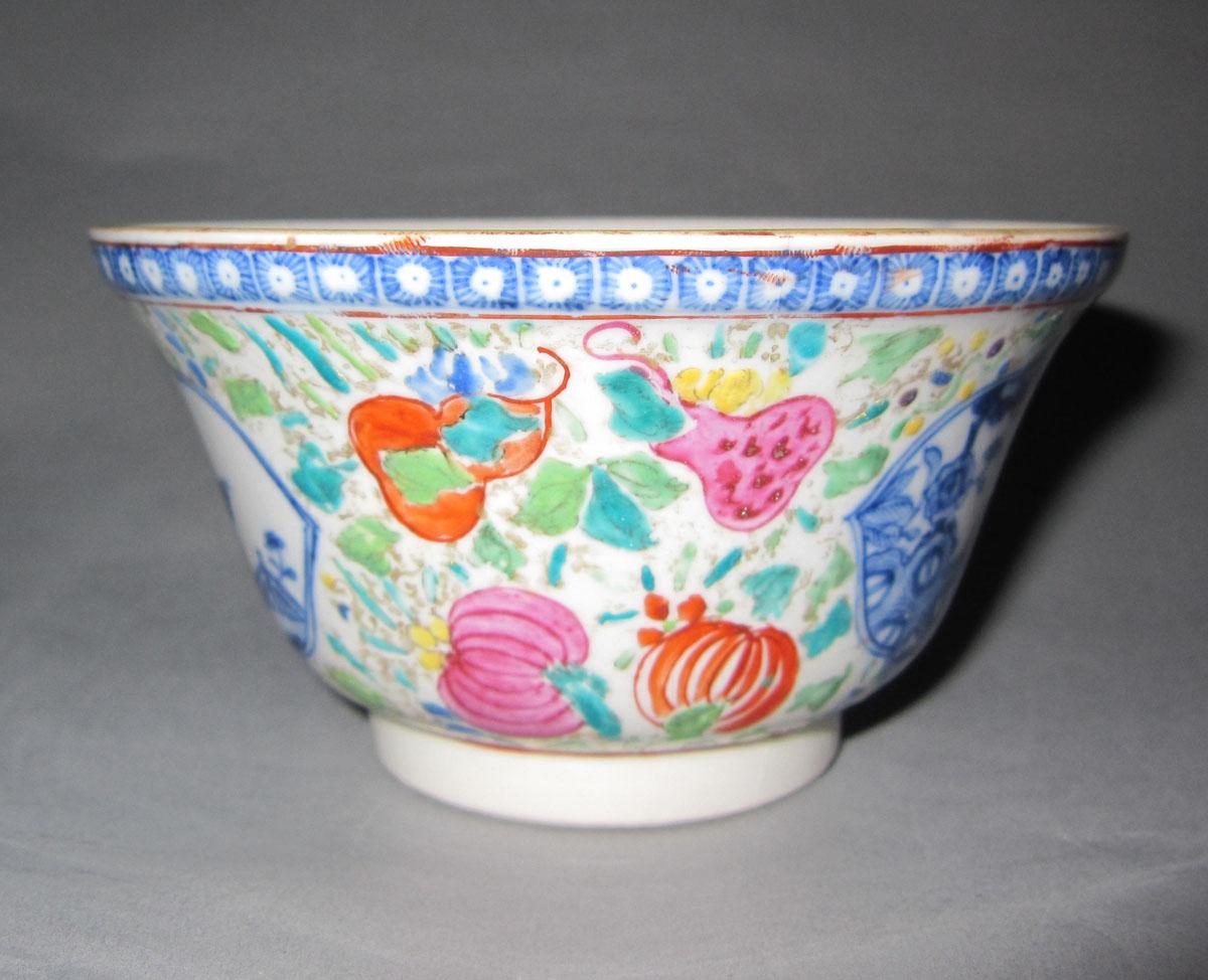 1959.2882 Porcelain sugar bowl face two