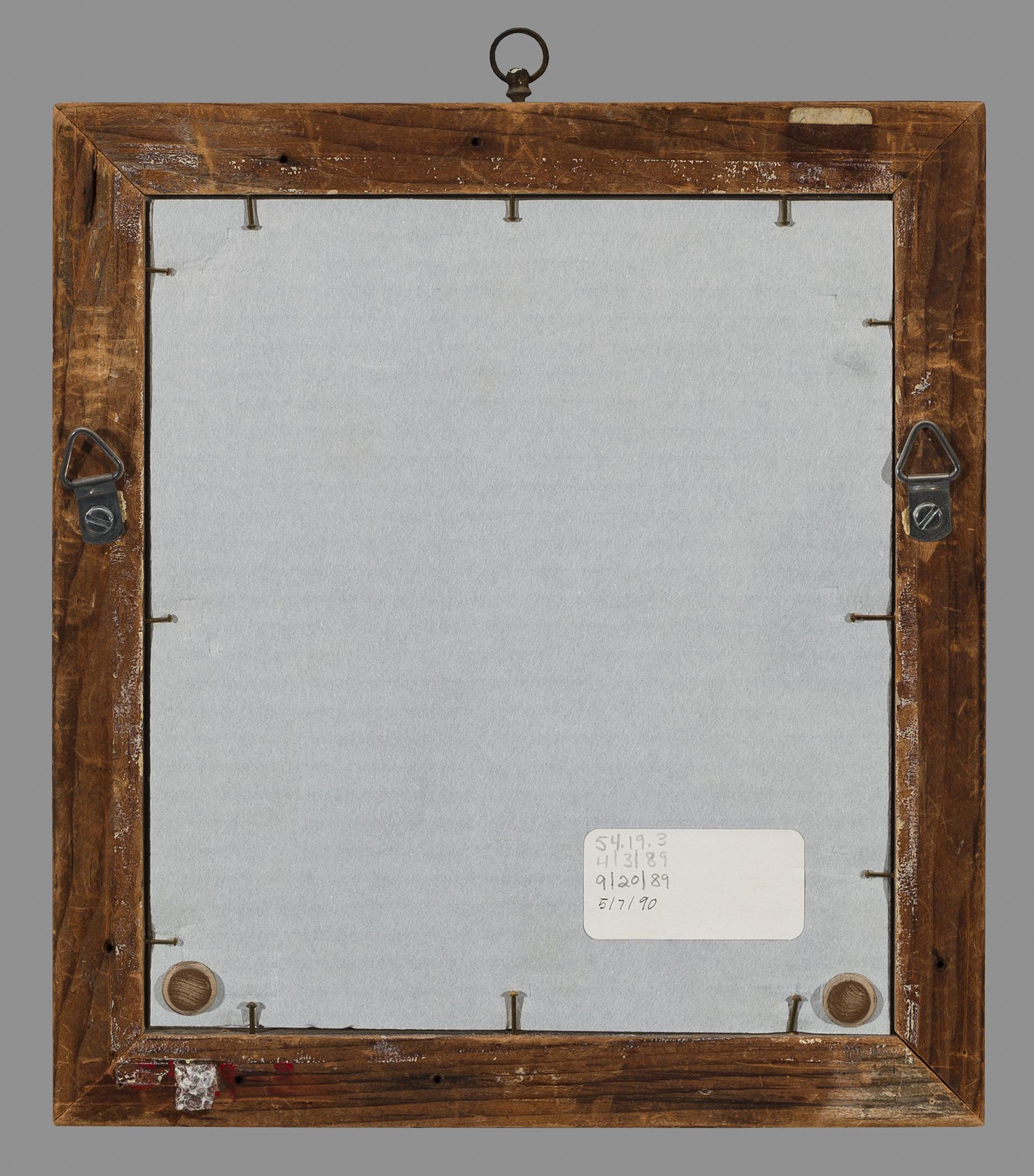 1954.0025 Frame, view 1, reverse
