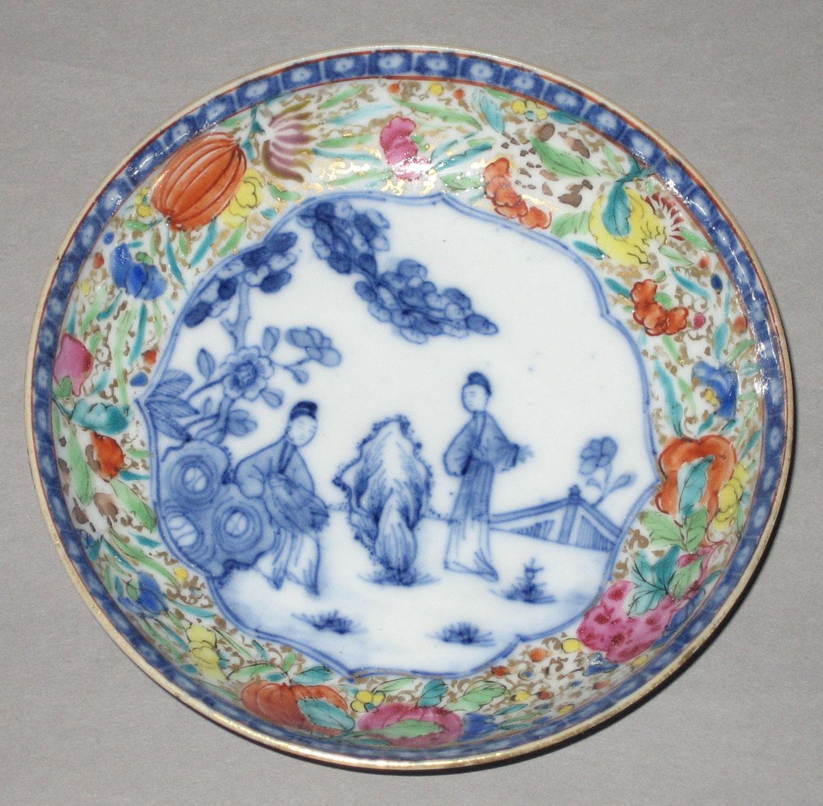 1959.2885 B Porcelain saucer
