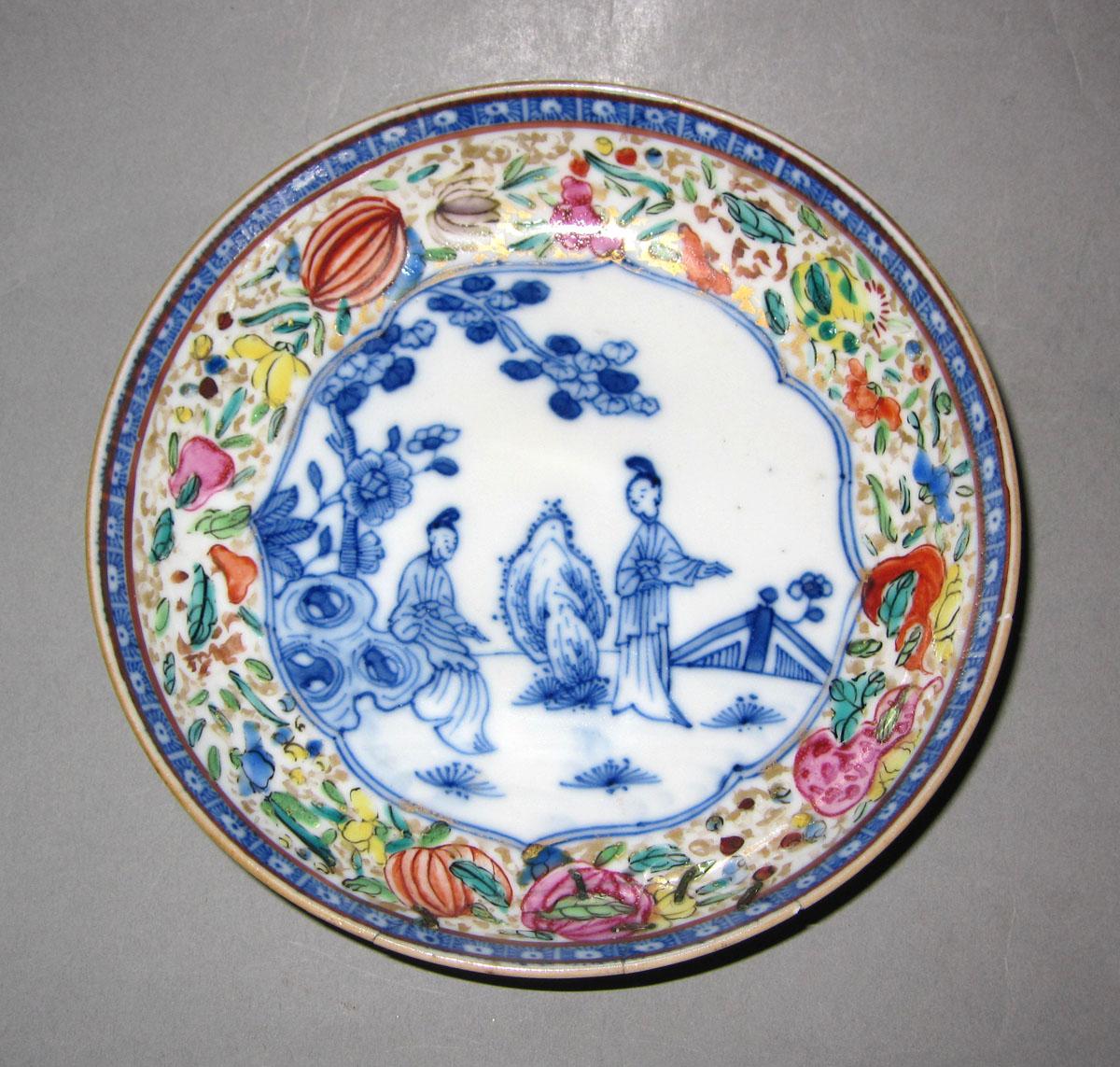 1959.2887 B Porcelain saucer