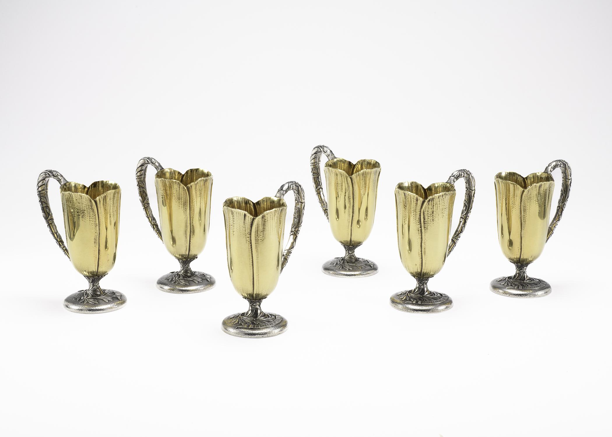 2023.0003.006 through 2023.0003.010, Cups, overall, view 2