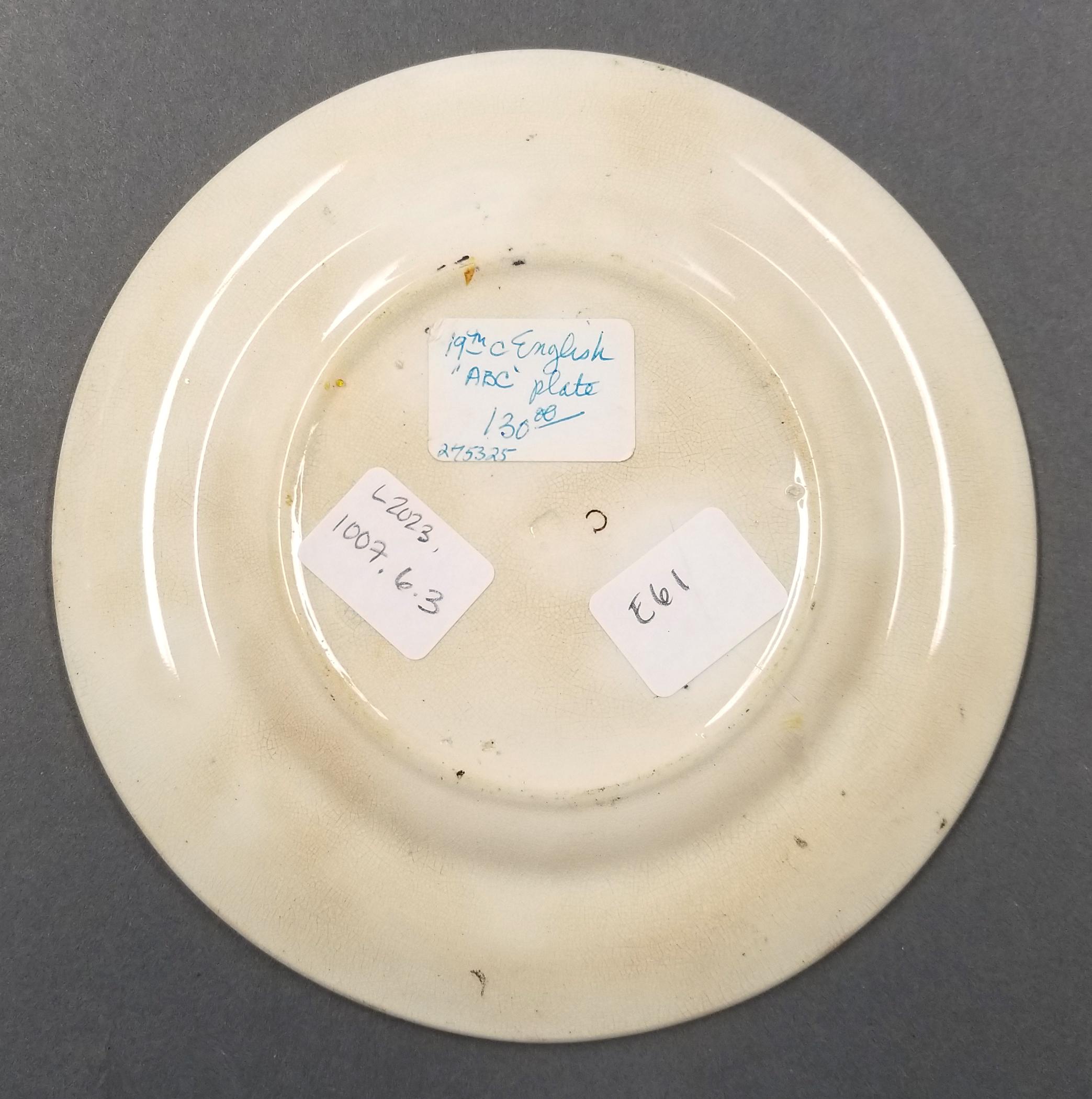 2023.0014.005.003 alphabet plate mark
