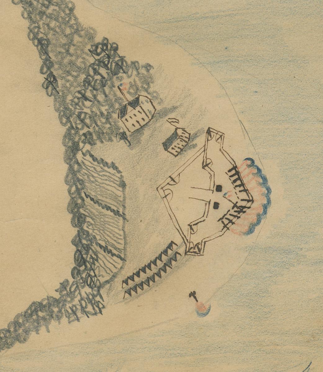 1954.0032.001 Drawing, detail 2