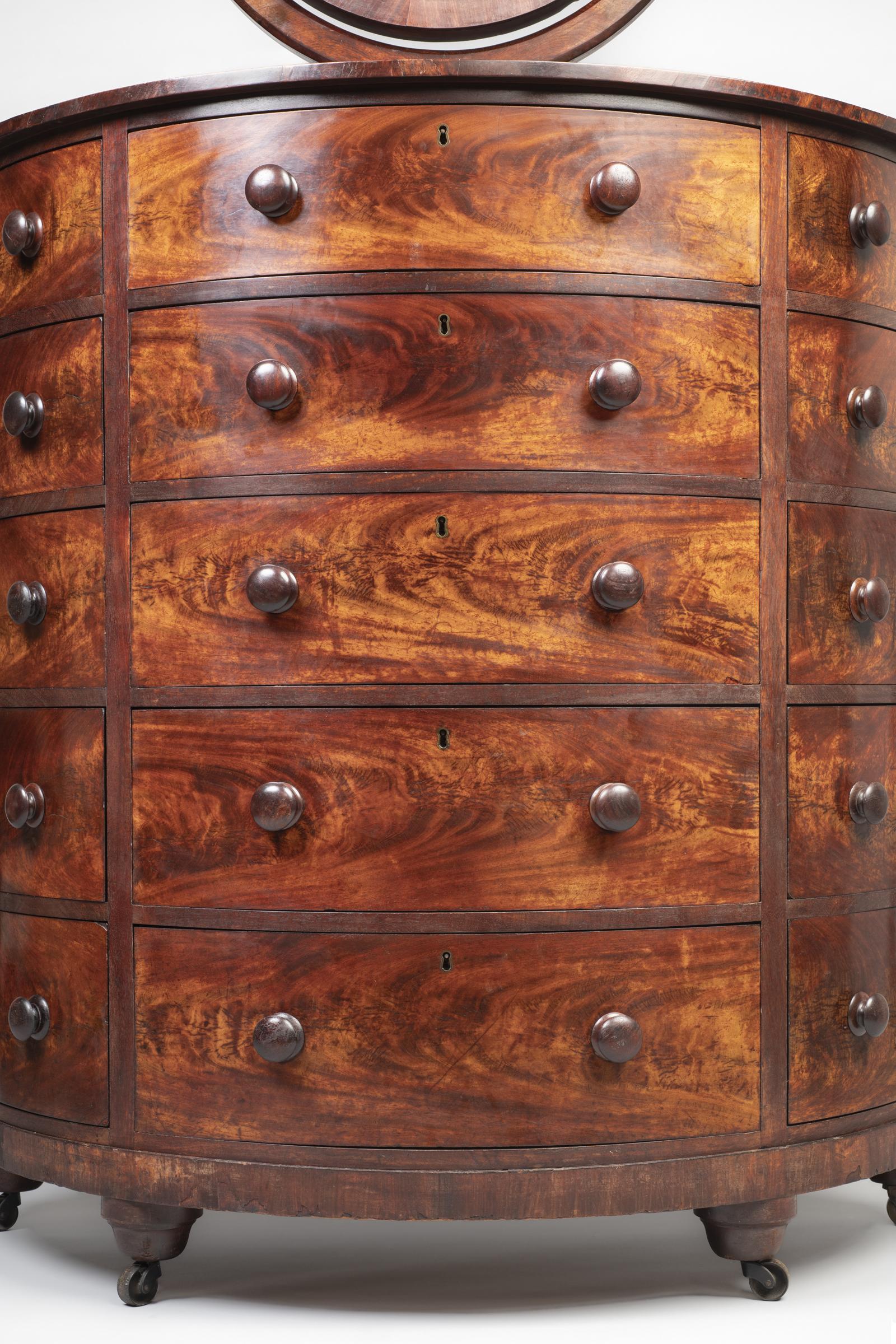 2023.0023.003 A, B Miniature chest of drawers, view 3