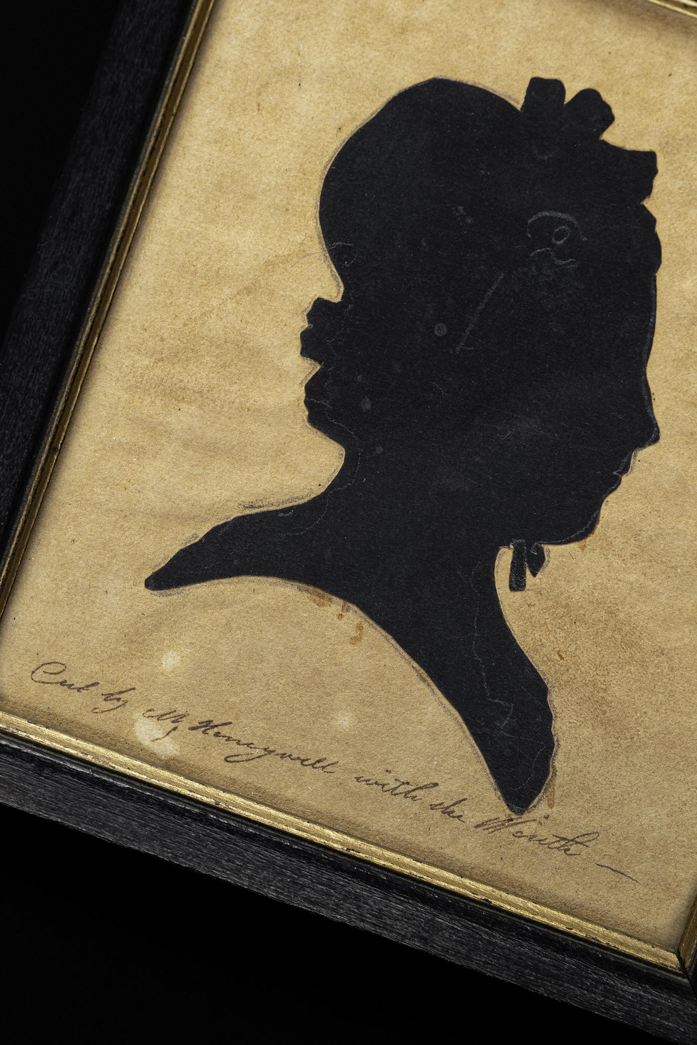 2024.0001 A, B Silhouette and Frame, Portrait, detail 1
