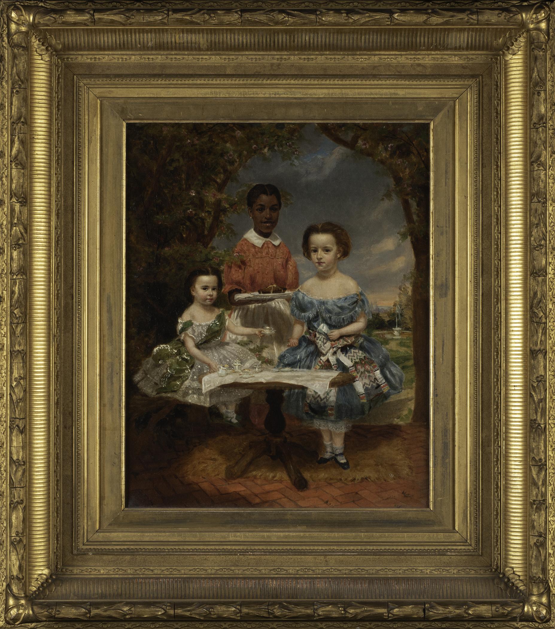 2024.0003 A, B Painting, Frame, Portrait, overall 2