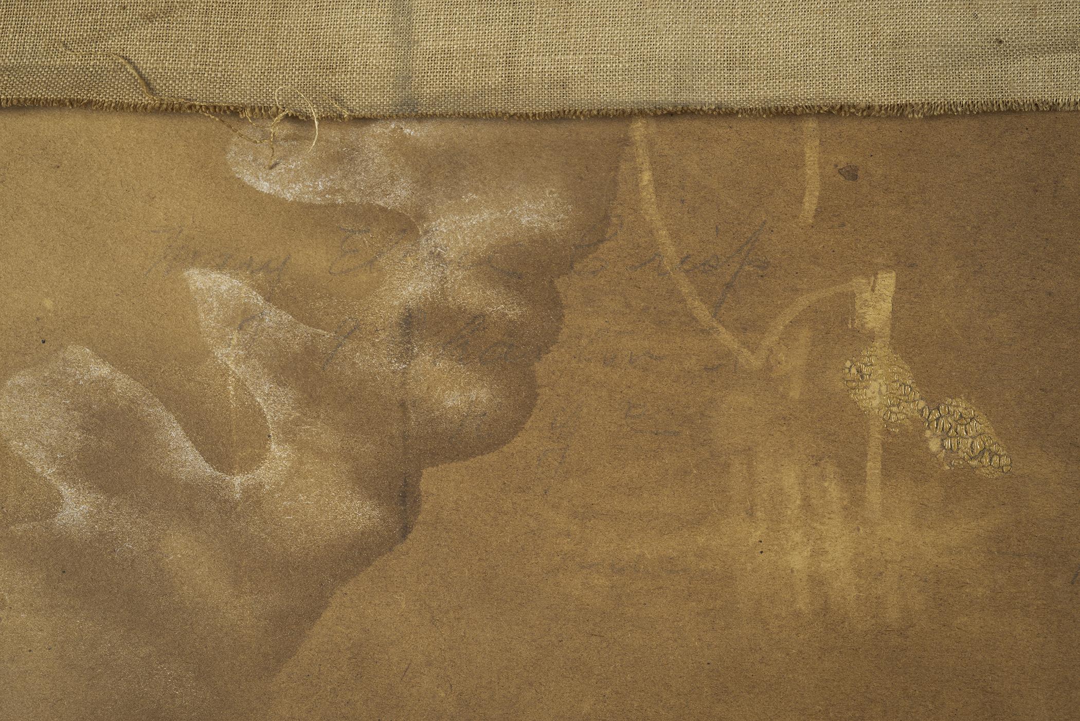 2024.0002 Needlework Picture, verso detail 2