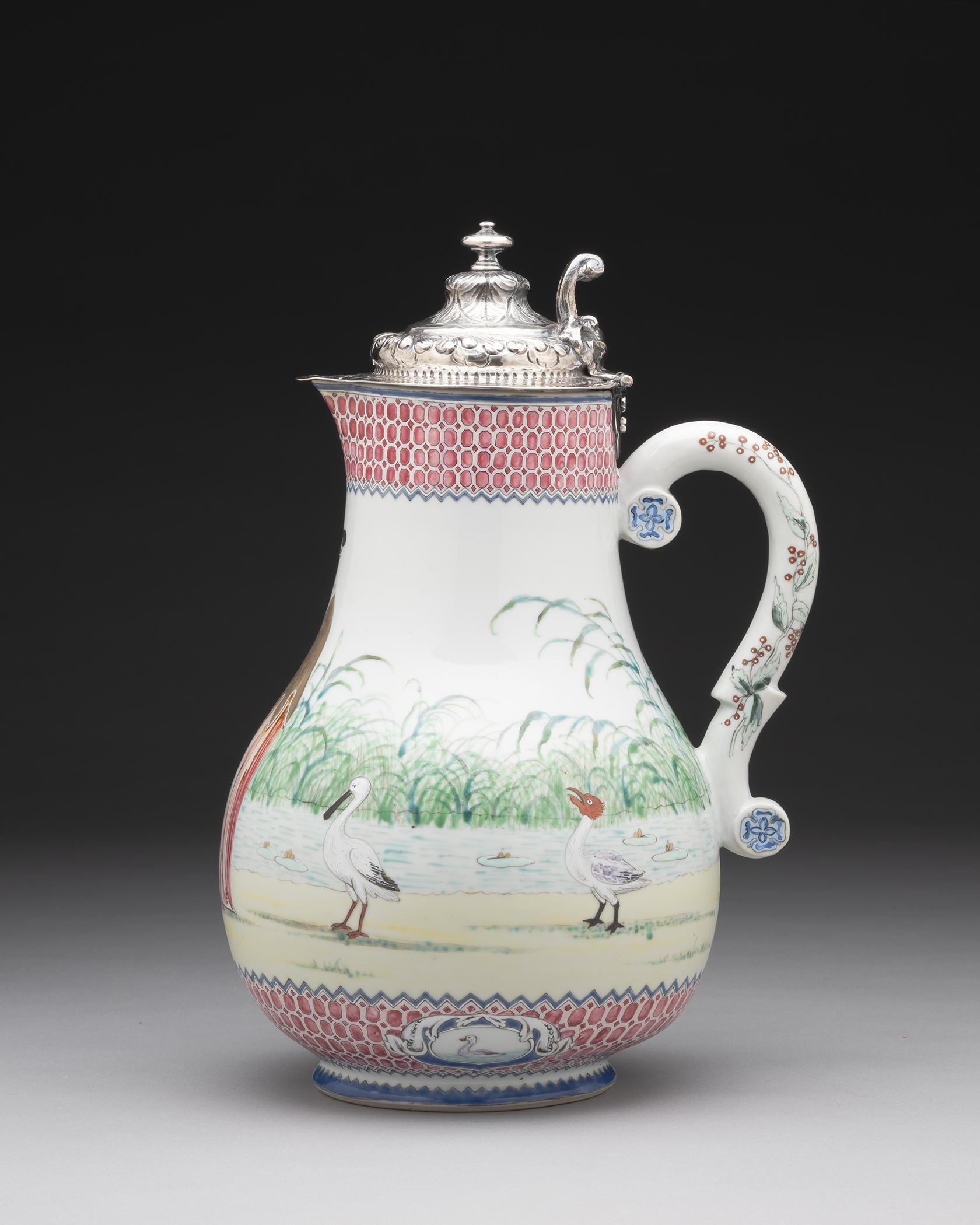 2024.0005 Jug and cover, Pitcher and Cover, overall view 1