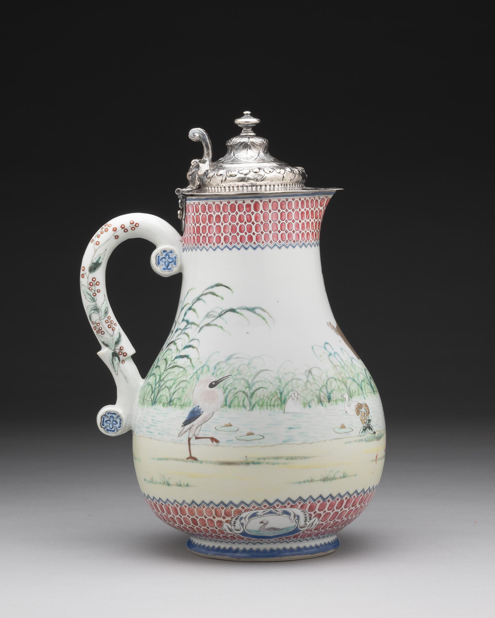 2024.0005 Jug and cover, Pitcher and Cover, overall view 2