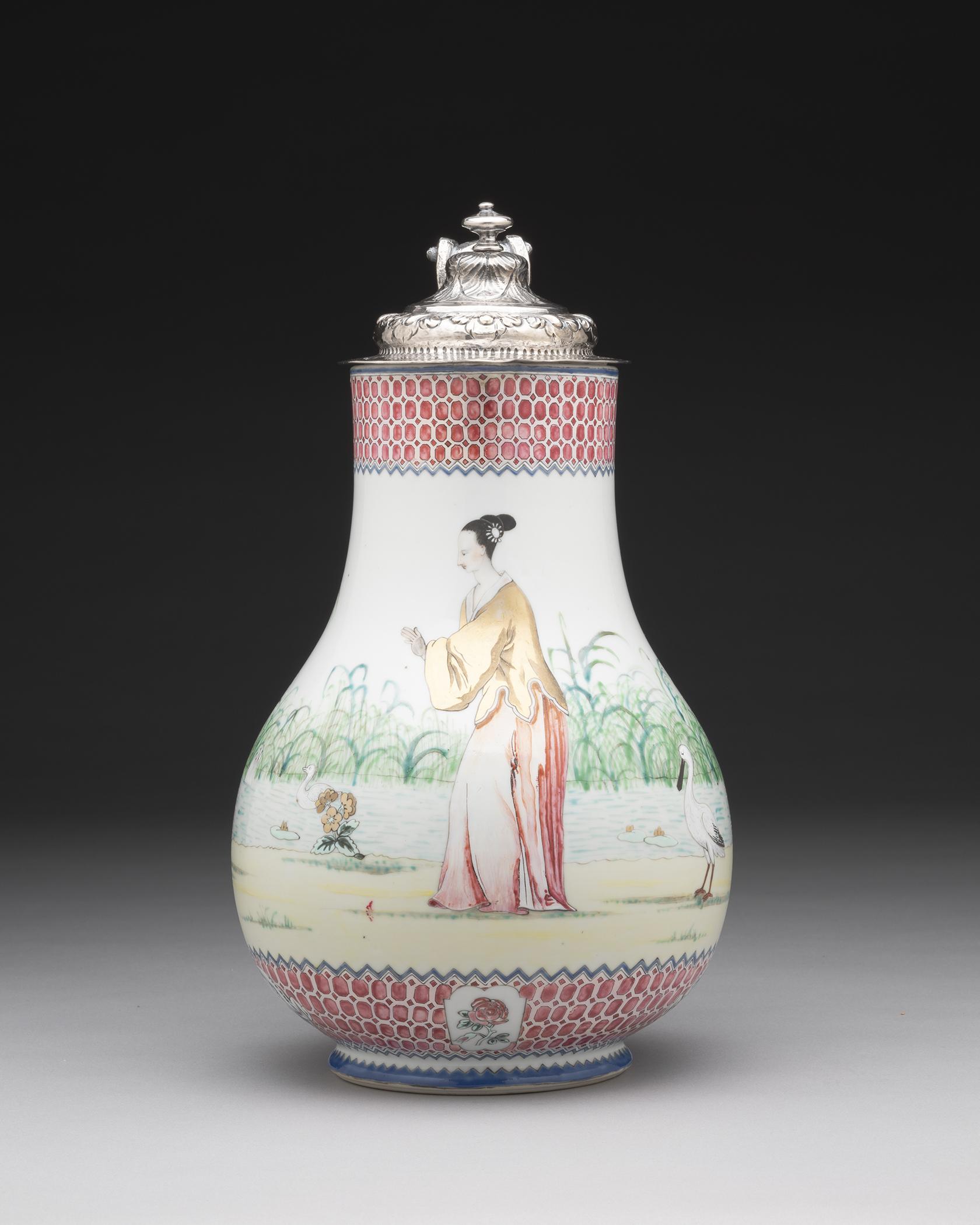 2024.0005 Jug and cover, Pitcher and Cover, overall view 3