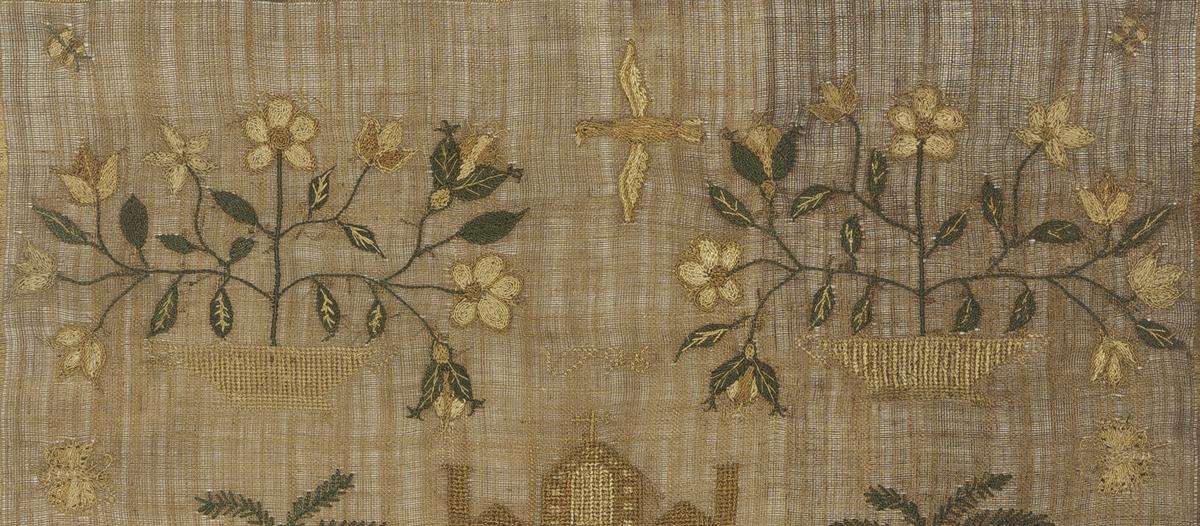 1959.2942 A Sampler, Detail