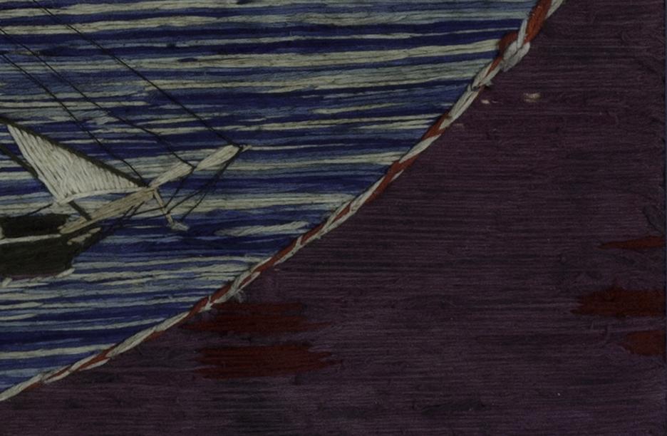 1959.2983 A Needlework Picture, Detail 9