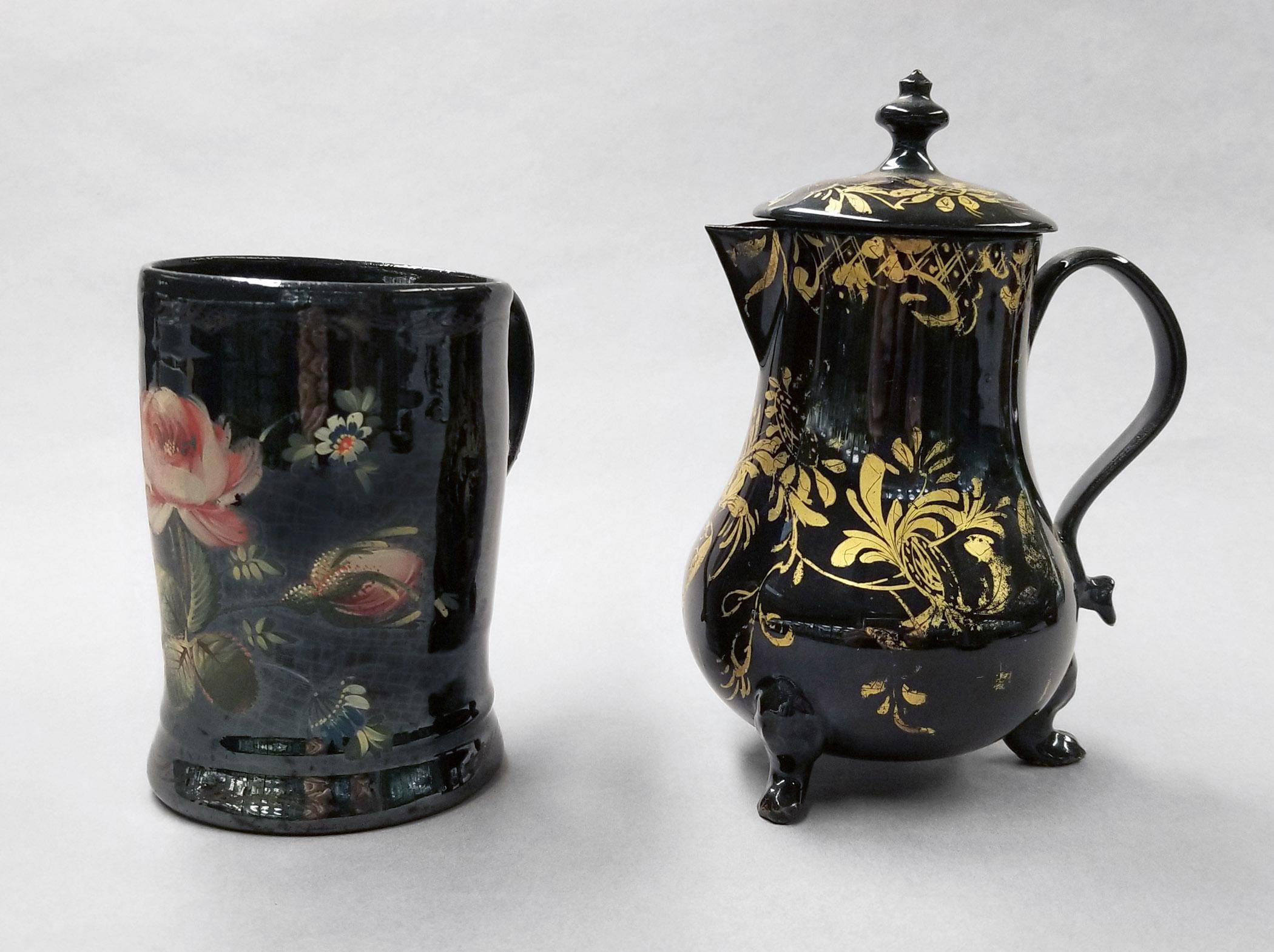 2024.0014.023 and .024 A,B  Mug and milk jug v1