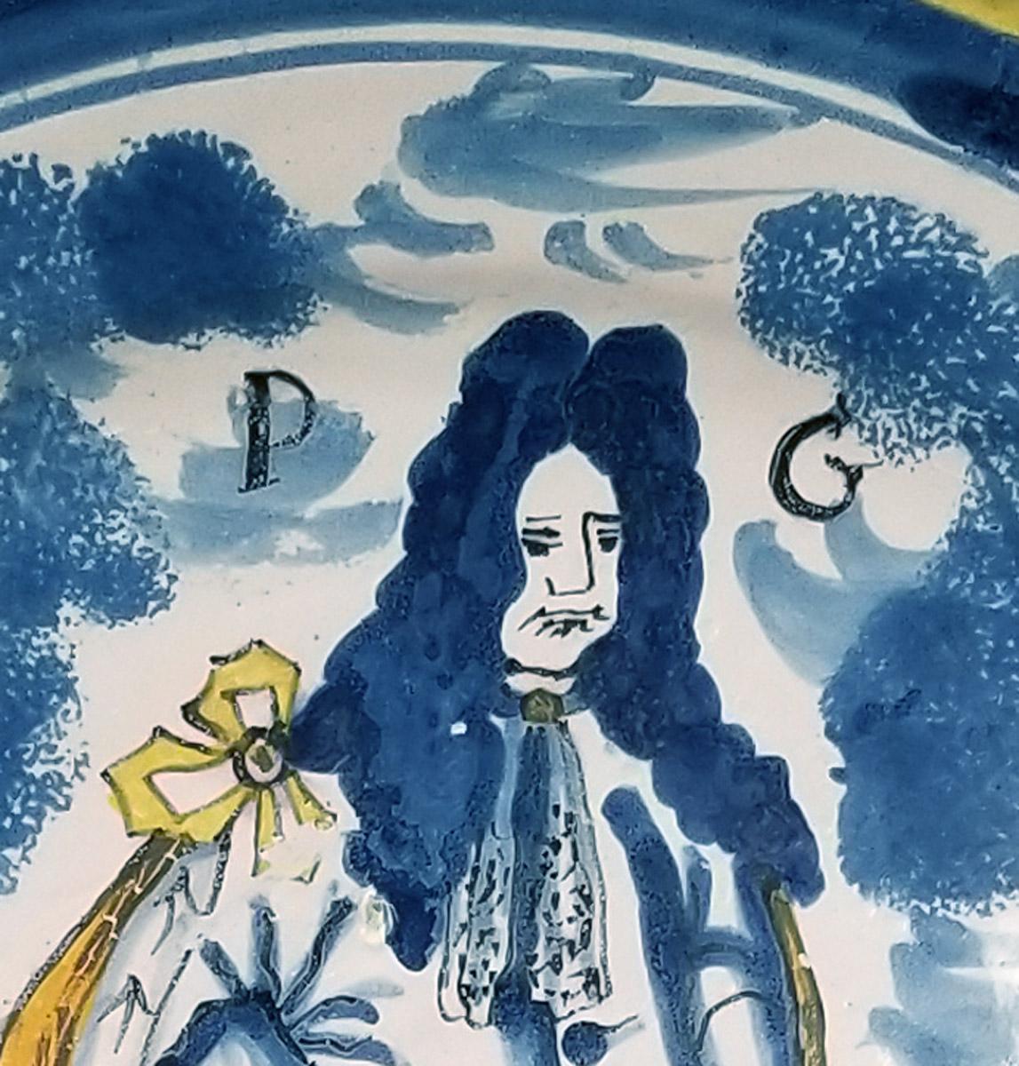 2024.0014.052 Delftware dish detail
