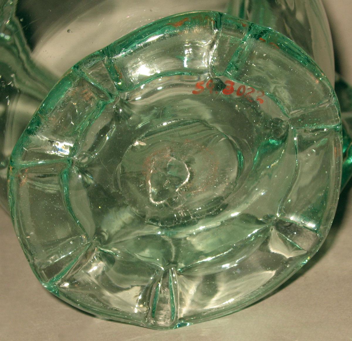 1959.3022 Glass Jug (underside)