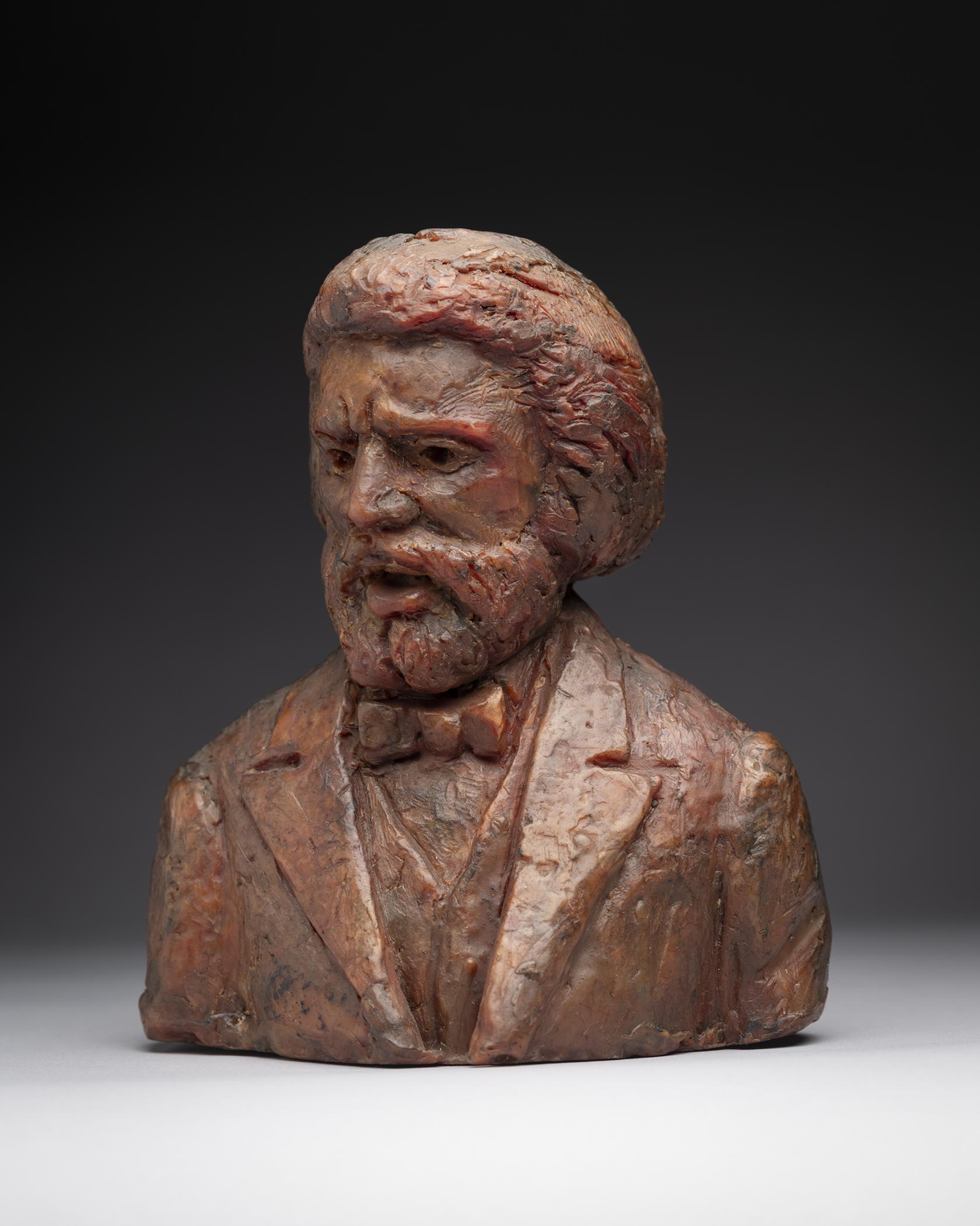2024.0016.001 Bust, ​Maquette for Lincoln University; Frederick Douglass, overall 1