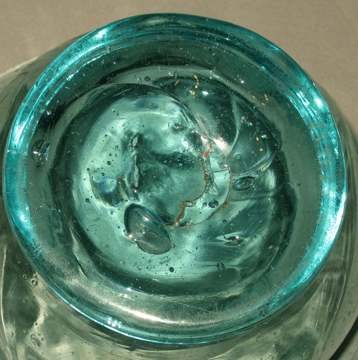 1959.3038 A Glass Sugar Bowl (underside)