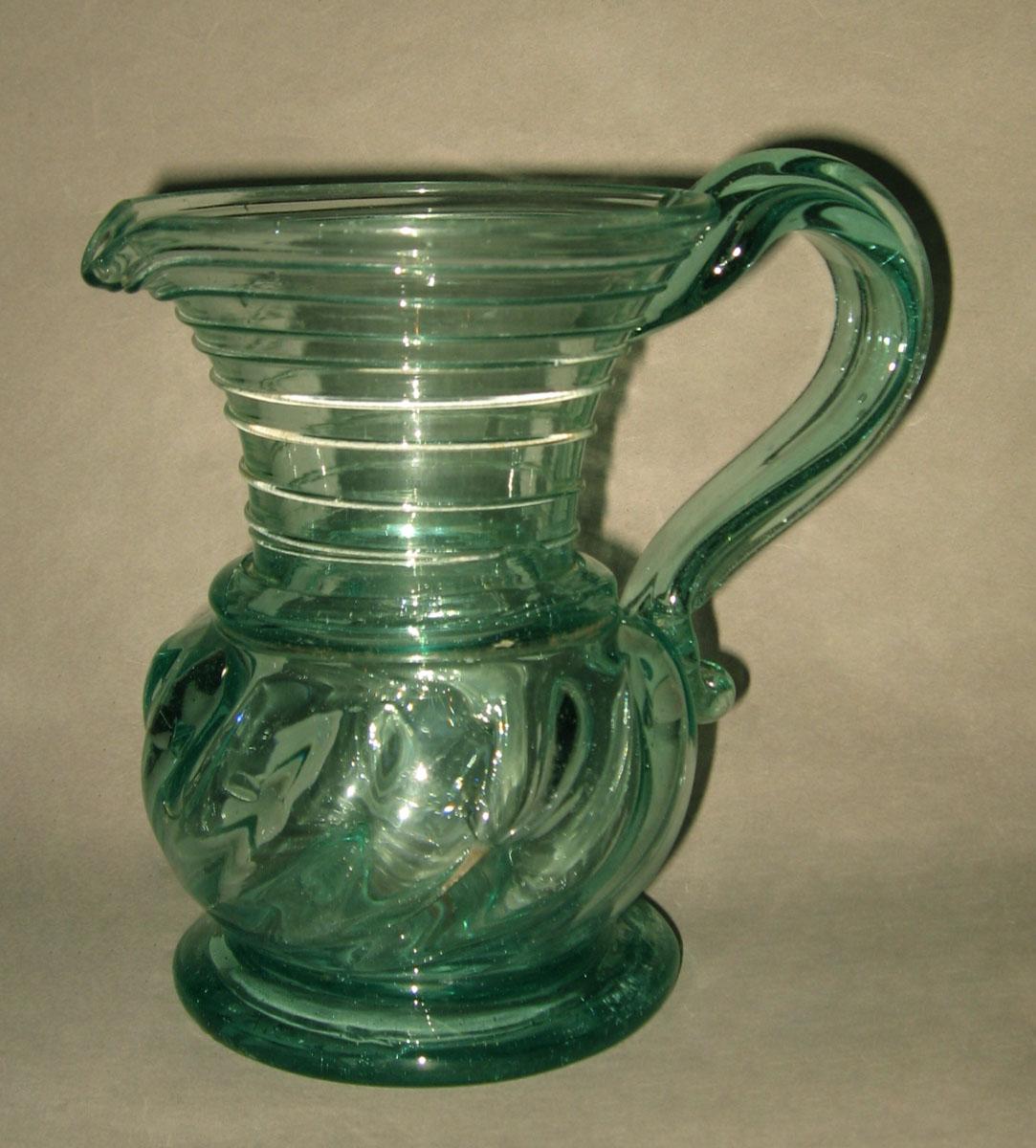 1959.3055 Free-blown glass jug