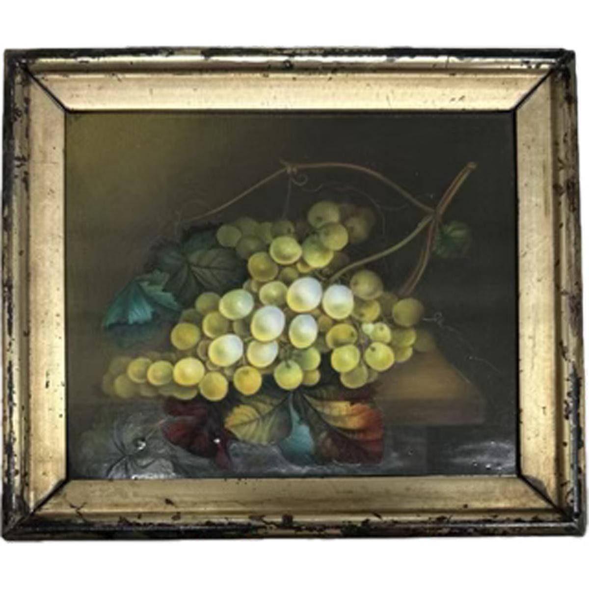 2025.0006 and L2024.1055 B Plaque, Frame, Reg Image, overall