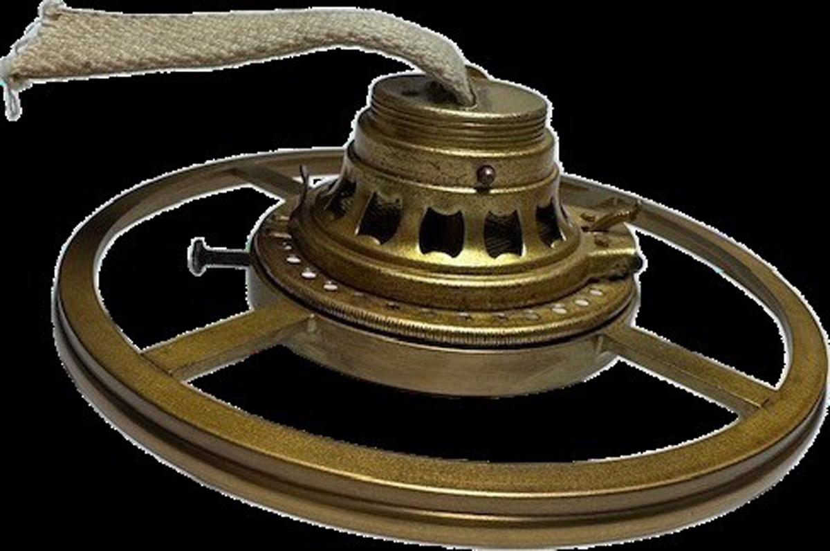 2024.0024 B-D Burner, Screw, Lamp wick, Reg Image, overall
