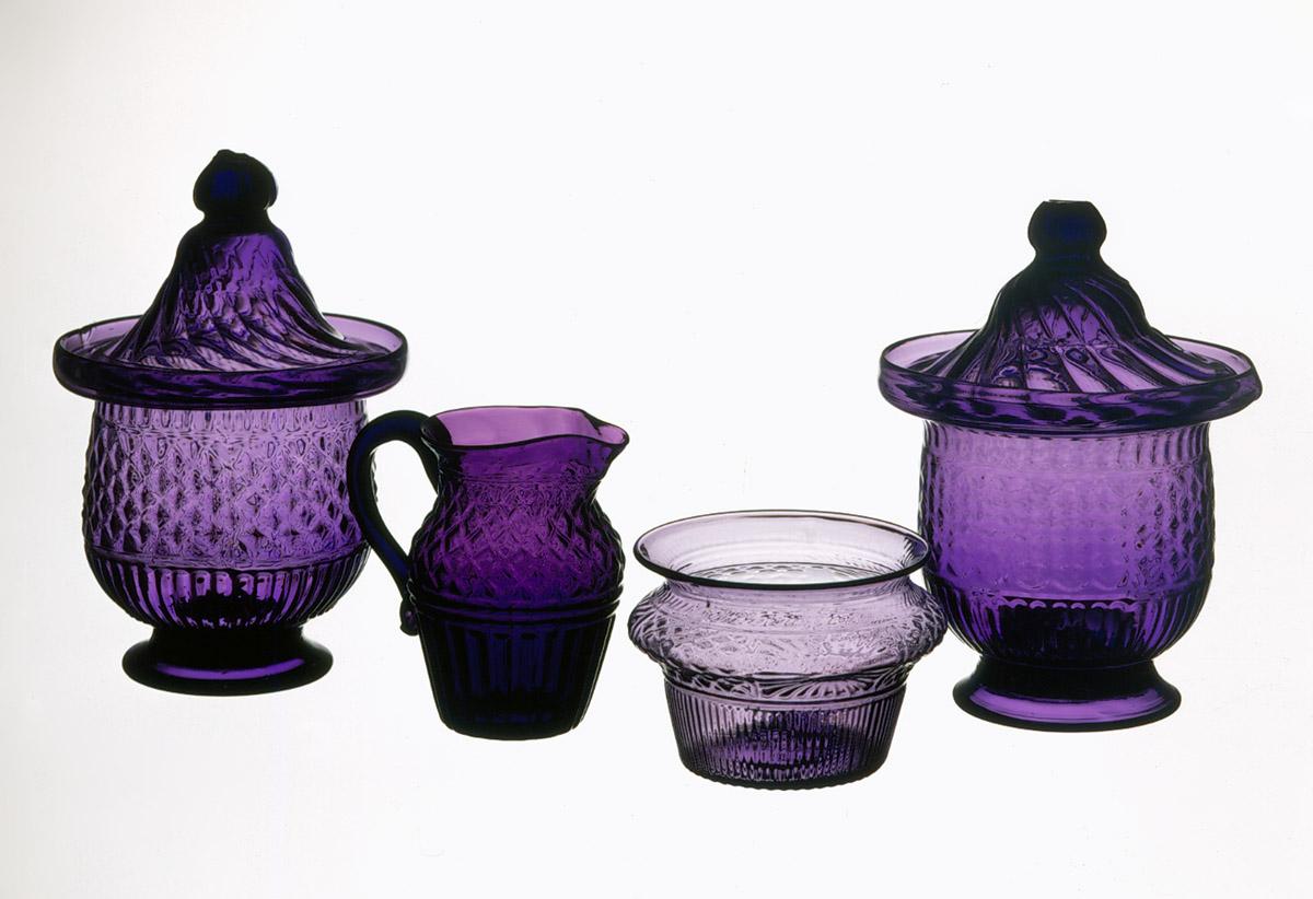 1959.3152, .3109, .3111, .3153 Glass group
