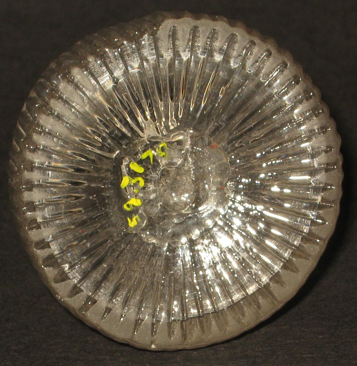 1959.3179 Glass inkwell (underside)