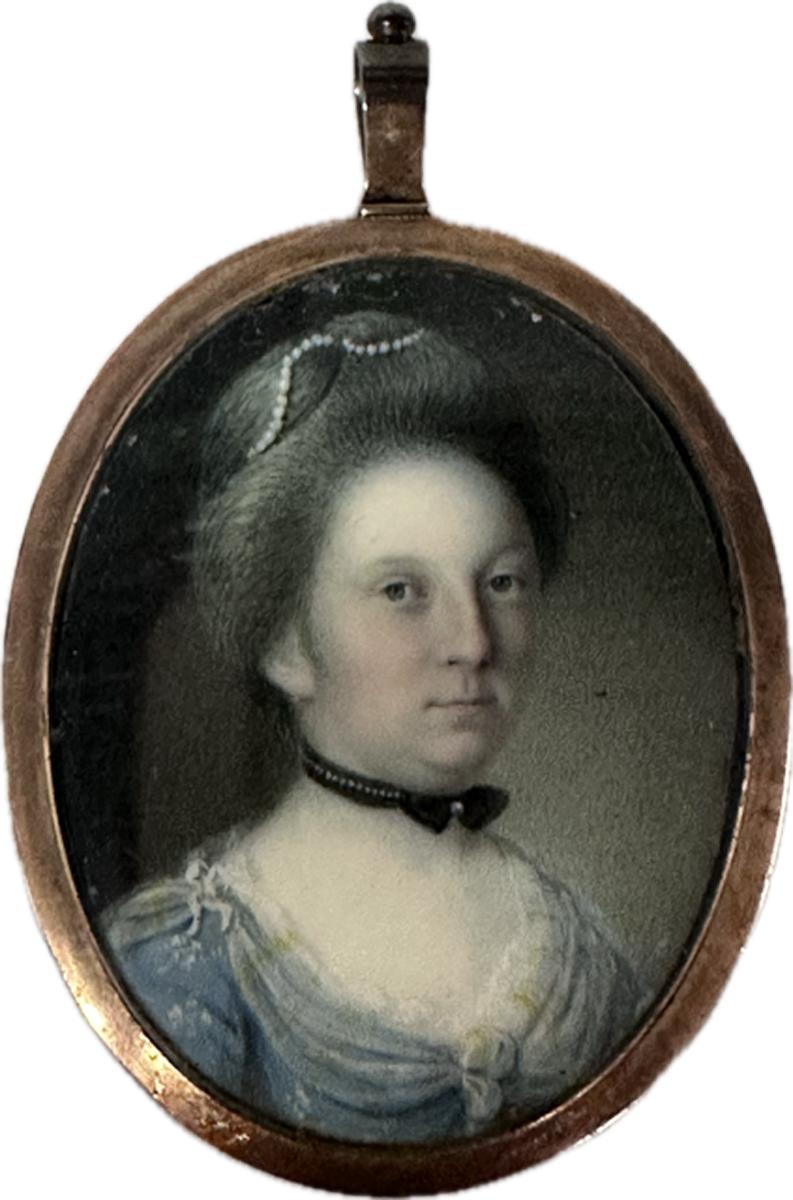 2025.0010 B, C Miniature, Portrait miniature, Frame, Reg Image, overall