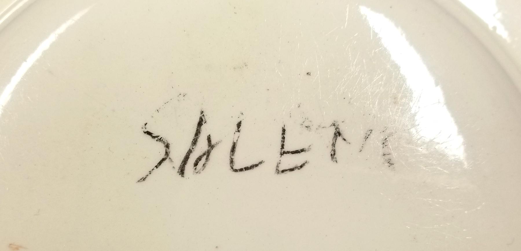 2025.0022.005 Soup plate inscription
