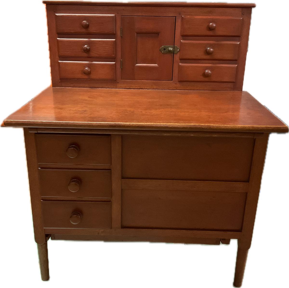 2026.0004.001 Desk, Sewing table, overall, R-DIOC