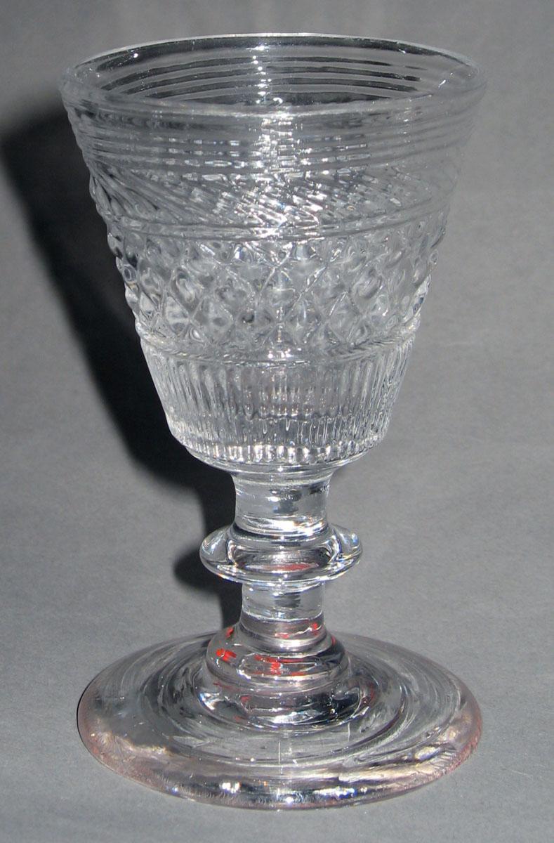 1959.3201 Lead glass wineglass