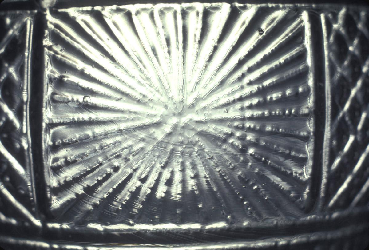 1959.3221 Lead glass jug (detail 2)