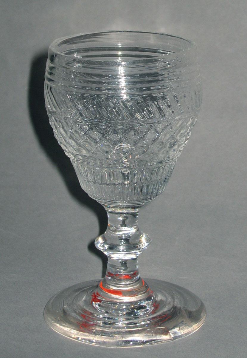 1959.3240 Lead glass wineglass