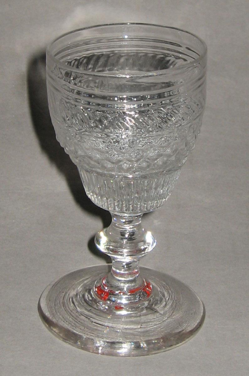 1959.3242 Lead glass wineglass