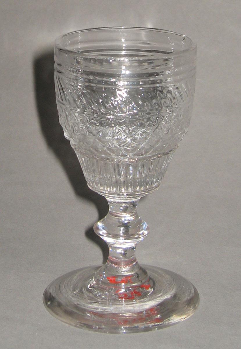 1959.3243 Lead glass wineglass