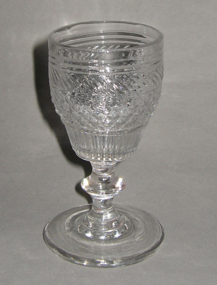 1959.3244 Lead glass wineglass