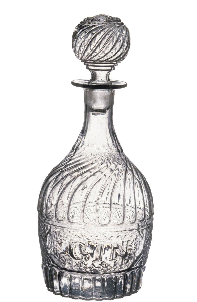 1959.3306 A, B Glass decanter