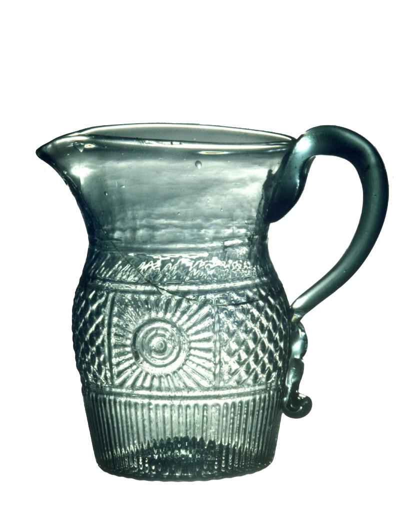 1959.3318 Glass pitcher
