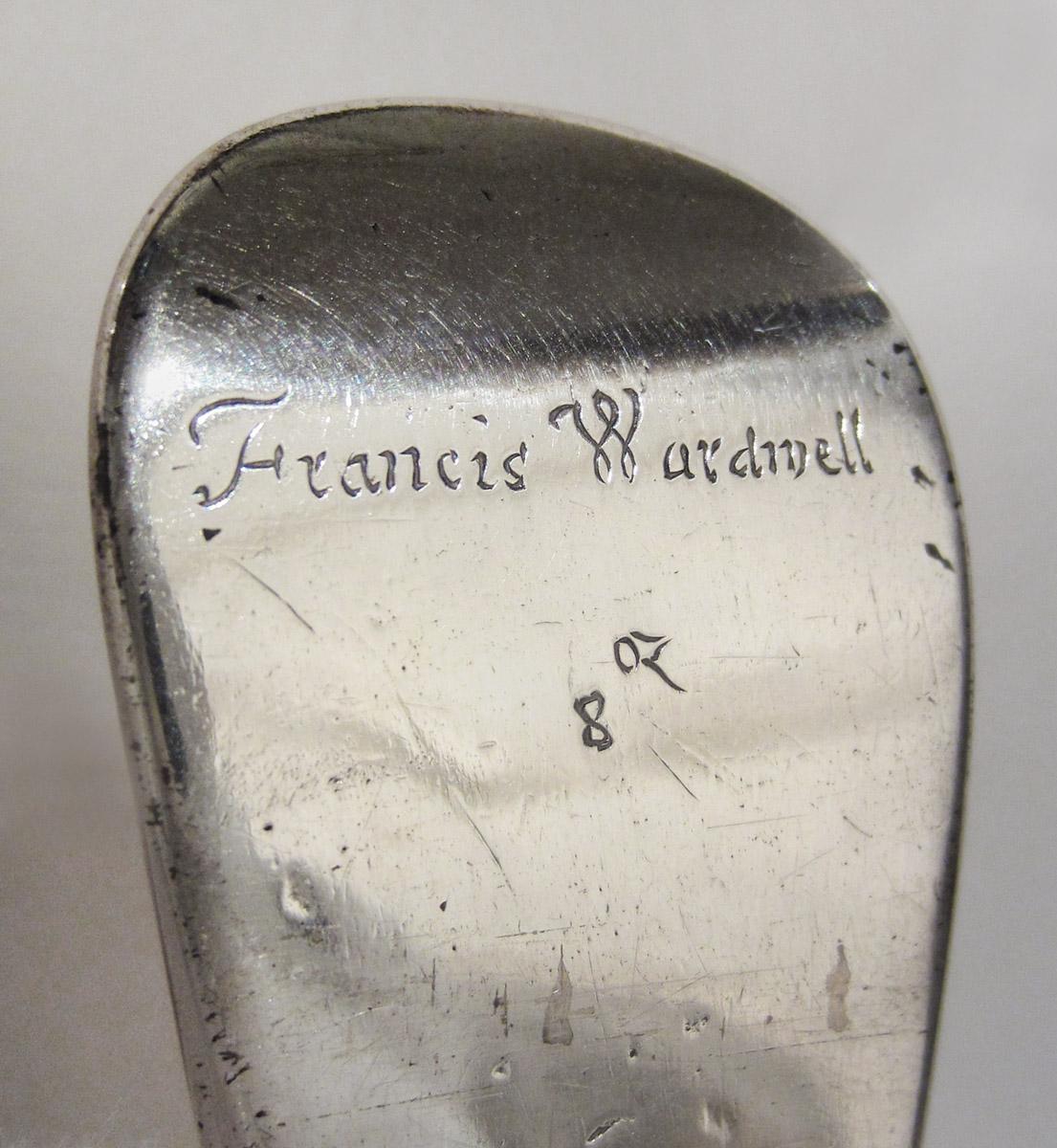 1959.3364 Spoon, engraving