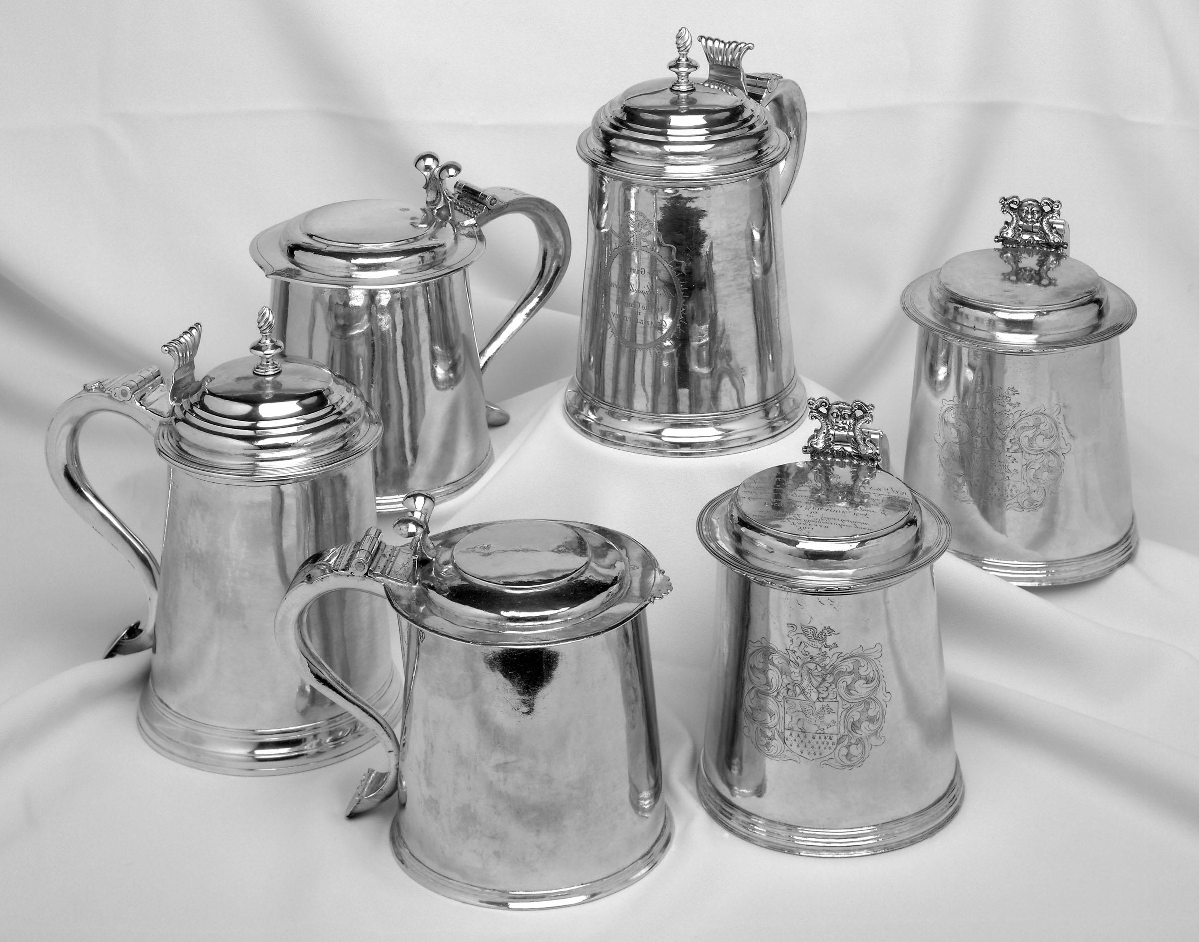 1959.3365, 1959.3366, 1961.0667, 1961.0668, 1964.0678, 1964.0679 Tankard
