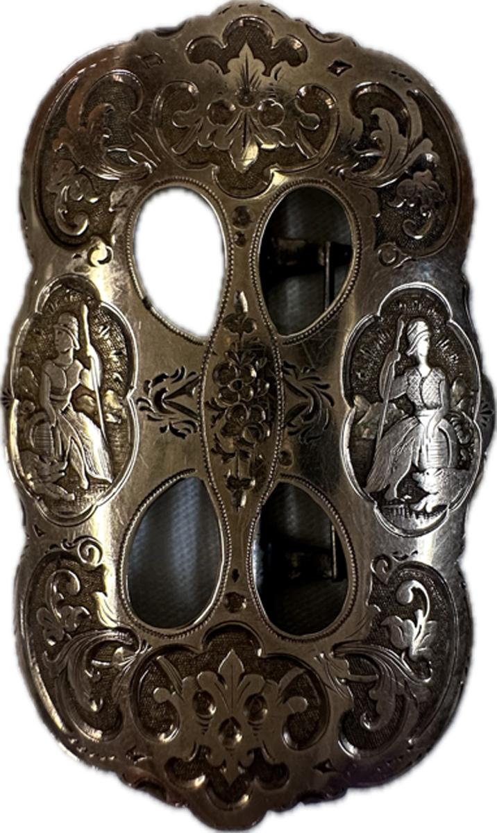 2026.0002 Buckle, Belt buckle, overall, R-DIOC