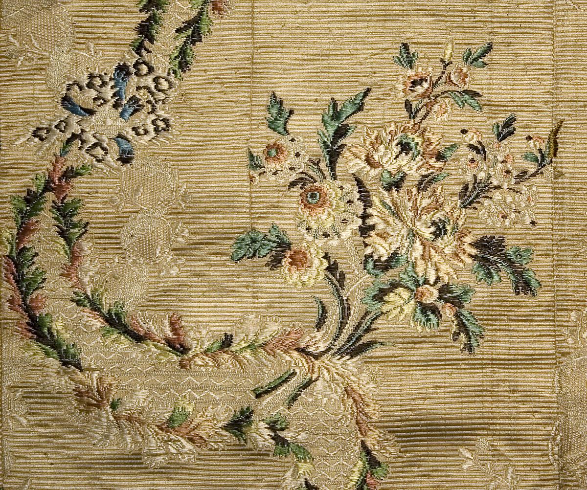 1969.7886.001 Slip Cover, Pattern Detail