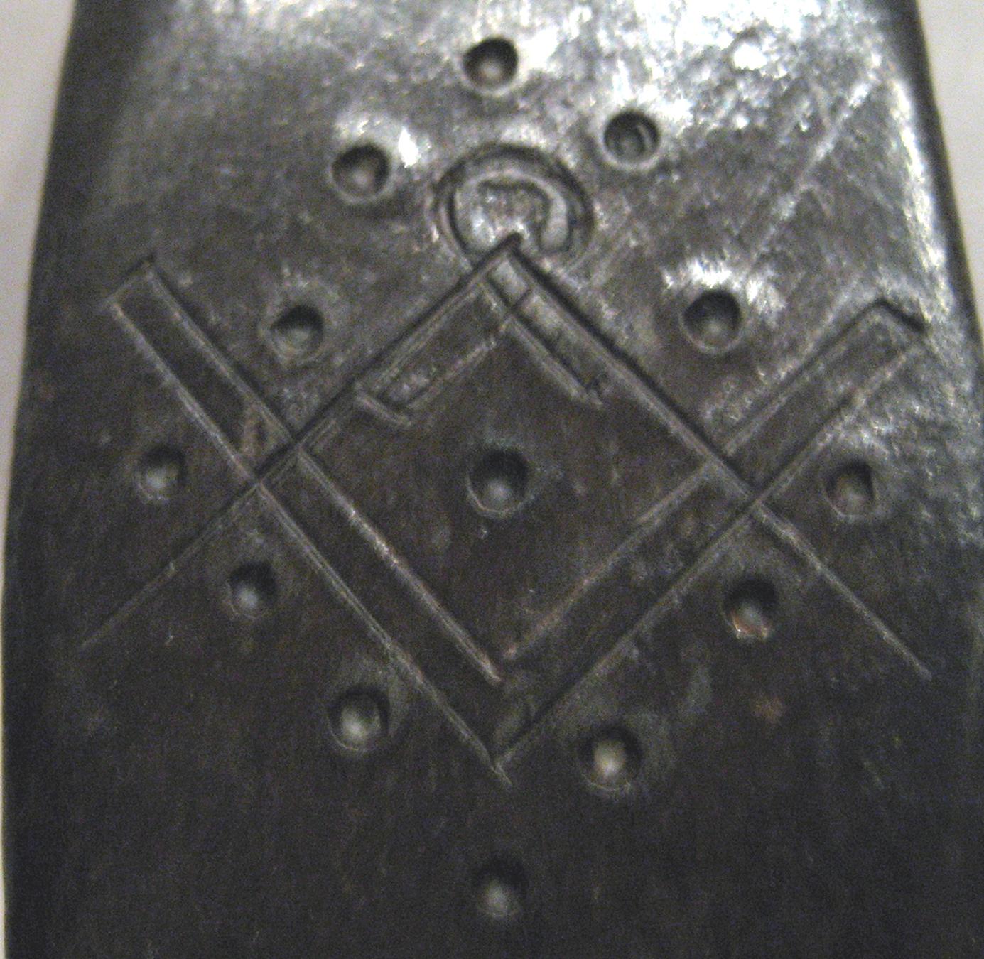 1952.0011 Door handle (detail)
