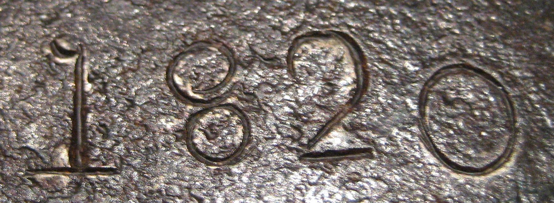1952.0011 Door handle (inscription)