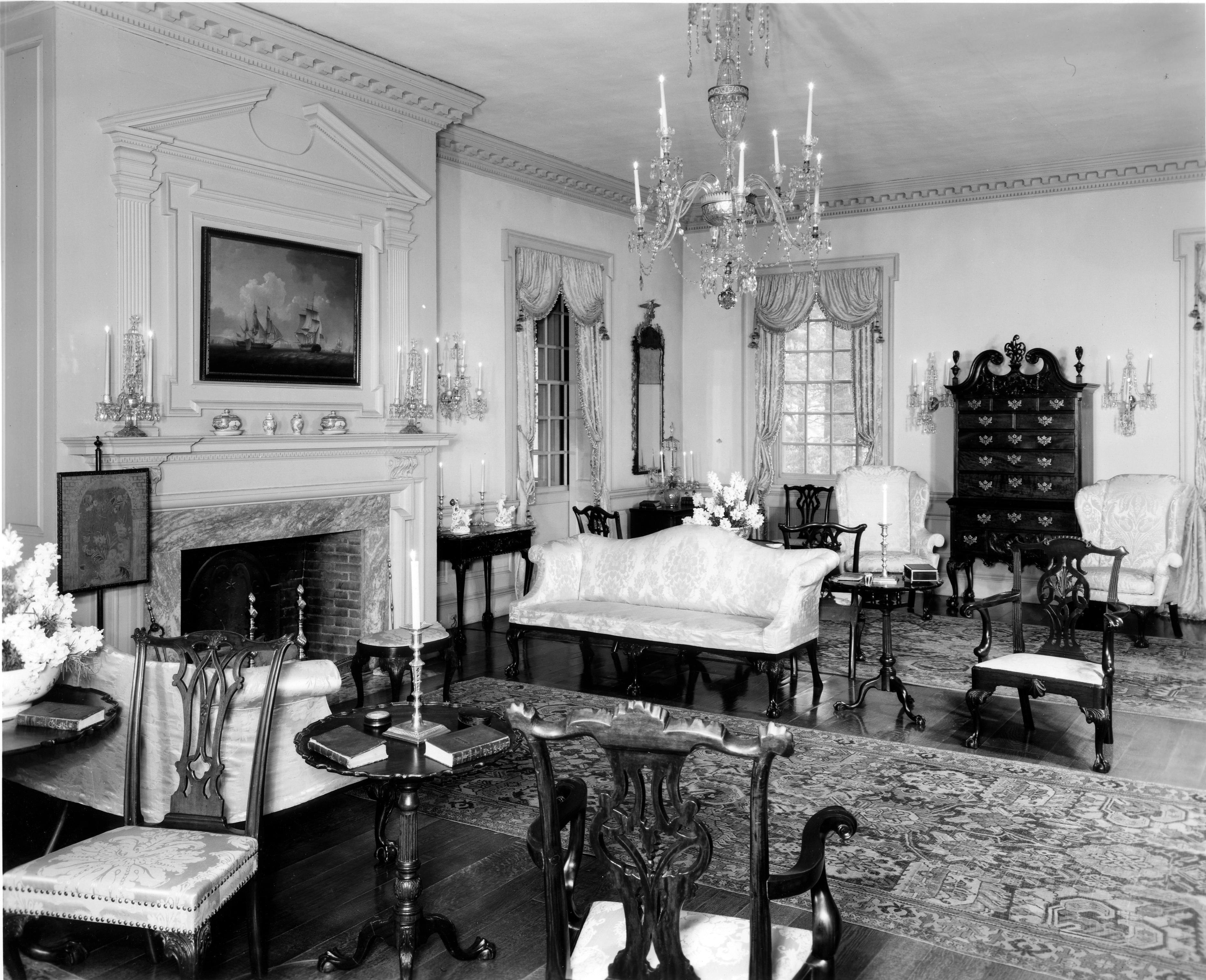 Room-Port Royal Parlor bw