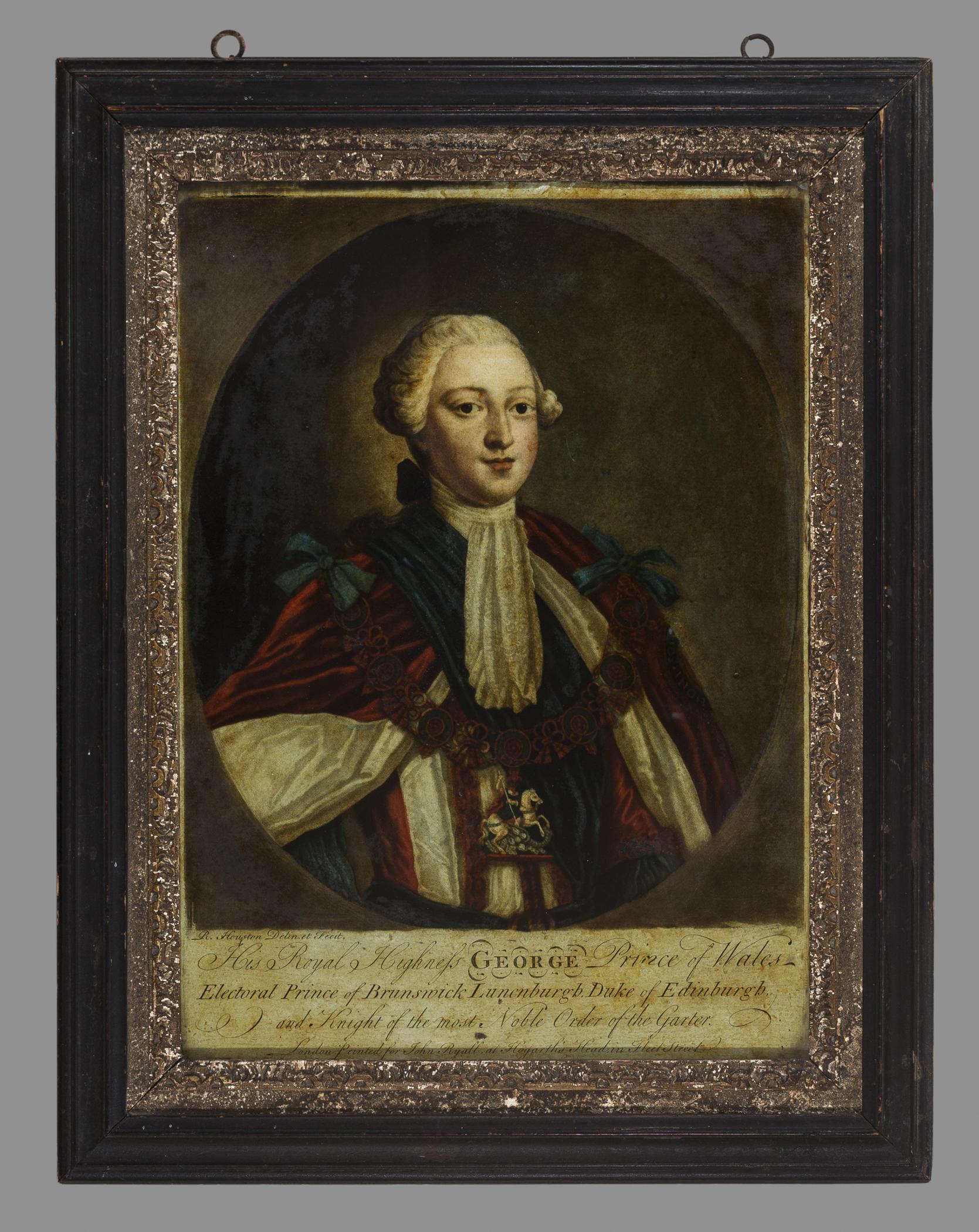 1959.3412 A Print on glass, B Frame, view 1